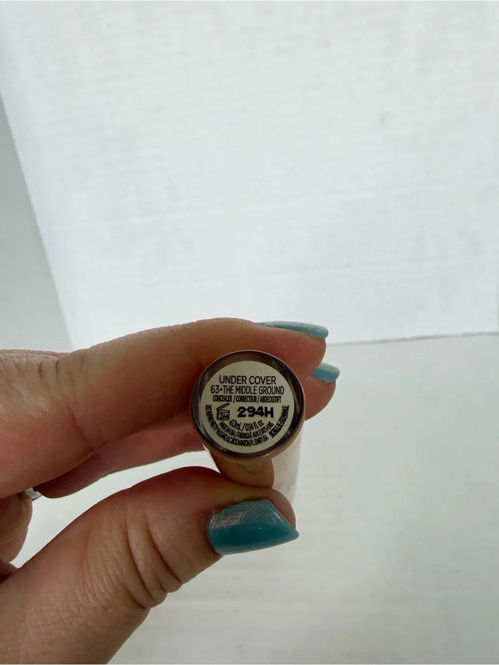 New Pretty Vulgar Under Cover Concealer Shade 63 The Middle Ground Medium 0.14oz